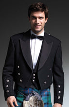 Ex-Hire Black Prince Charlie Jacket - Gilt Edged