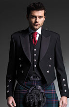 Ex-Hire Black Prince Charlie Jacket - Gilt Edged