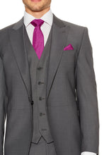 Grey Slim Fit Tailcoat